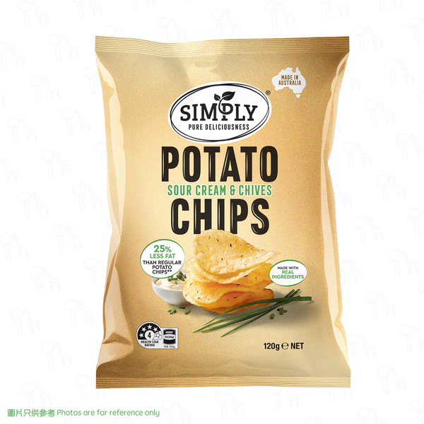 【食極唔肥】Simply - 無麩質薯片（120克）