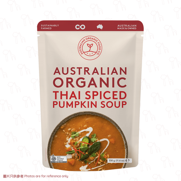【有機農夫湯】Australian Organic Food - 泰式香料南瓜湯（330克 ）