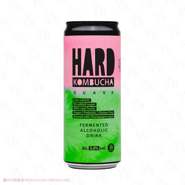 【香檳酵母】Rudy's Kombucha - 全素生酮酒精康普茶（5%酒精濃度）（330毫升）