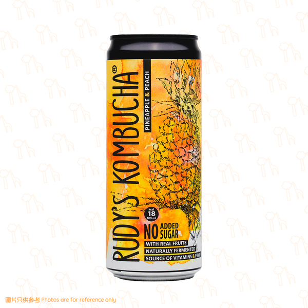 【Naturally Fermented】Rudy's Kombucha - Tasting Set (@330ml)