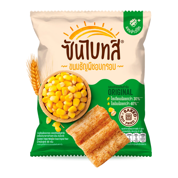 【泰好食】SUNBITES - 穀麥波浪脆片（50克）
