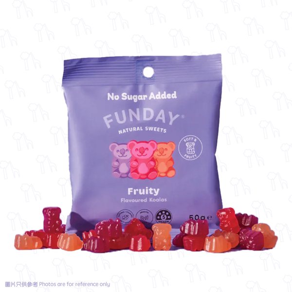 【Natural Sweets】Funday Sweet - Vegan Prebiotics Gummy (50g)