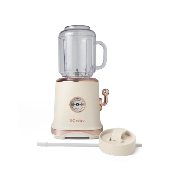 【香港品牌】ECretro - HandyMixer 復古風強力果汁攪拌機