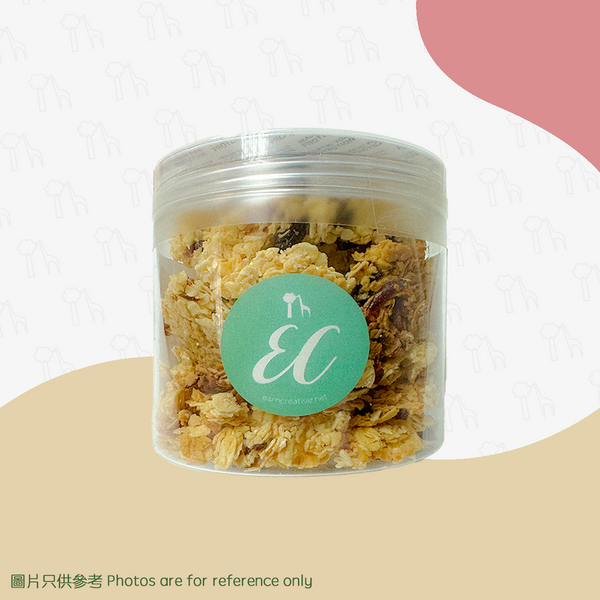 【Local Handmade】 EC - Oat Granola with Cranberries (120g)